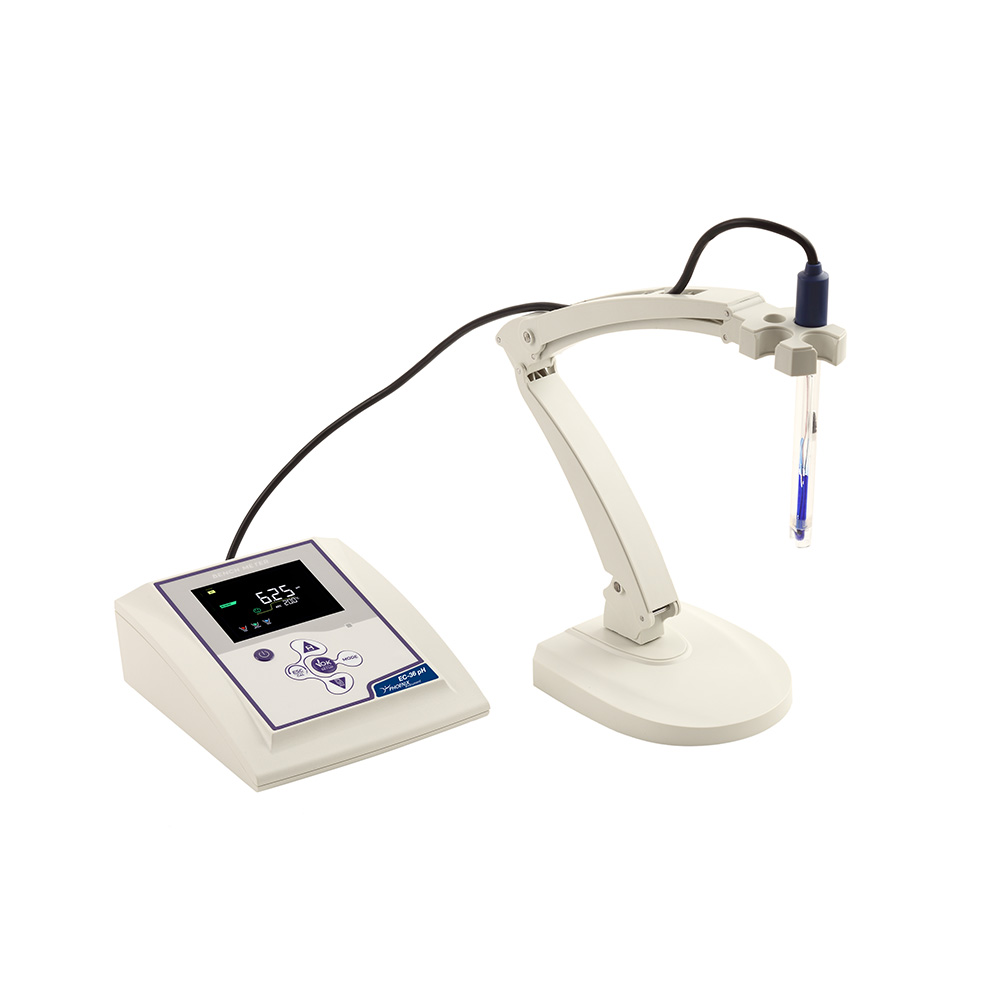 Picture of Benchtop pH-meter with DHS-function, complete kit (excl. electrode)